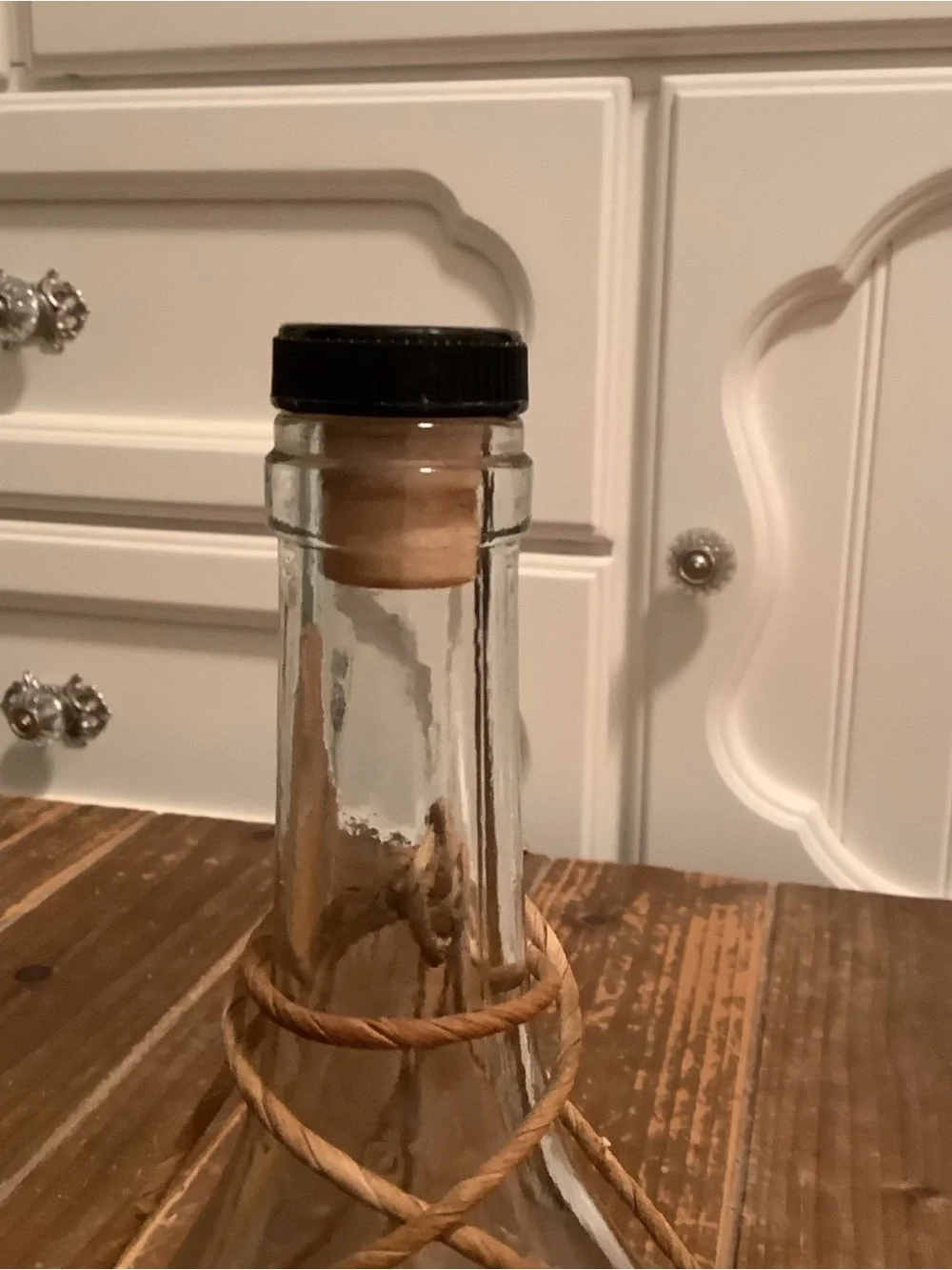 Vintage Tipo wine bottle